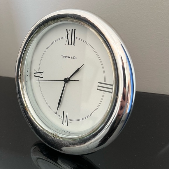 Vintage Tiffany & Co Swiss Made Clock - Picture 3 of 10